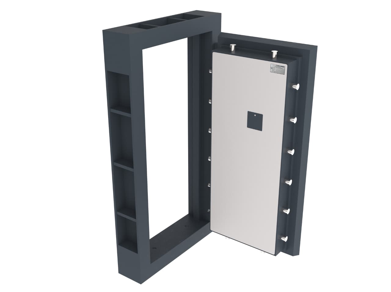 Strong Room Door Without Grill Gate